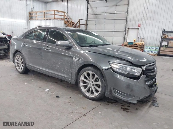 2015 Ford Taurus Limited with VIN 1FAHP2J8XFG192225, listed as a IAAI auction lot 41324244 with 100,395 mi miles. Bid and sale history available at carsss.com. Image 1.