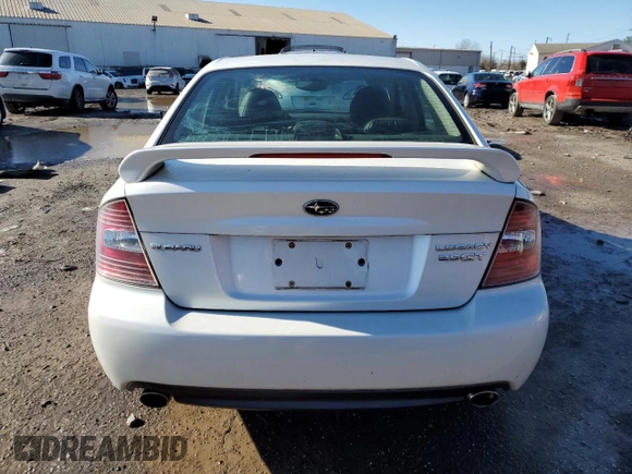 2005 Subaru Legacy GT Limited z VIN 4S3BL676X54203880, wystawiony jako Copart lot #43177095 z przebiegiem 85 697 mil mil oraz Szkoda całkowita • Salvage title. Historia ofert i sprzedaży dostępna na DreamBid. Obrazek 6.