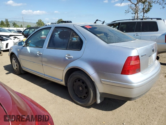 2000 Volkswagen Jetta GLS with VIN 3VWSC29M6YM108811, listed as a Copart auction lot 53992715 with 179,139 mi miles and Salvage title. Bid and sale history available at DreamBid. Image 2.