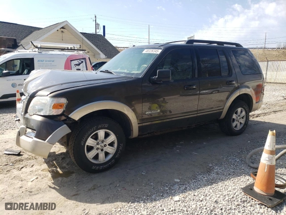 2008 Ford Explorer Eddie Bauer with VIN 1FMEU74E78UB35730, listed as a Copart auction lot 48326345 with 197,852 mi miles and Salvage Title. Bid and sale history available at carsss.com. Image 1.