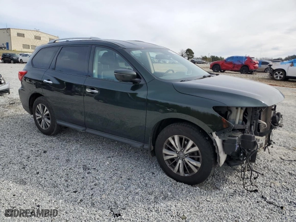 2020 Nissan Pathfinder SL with VIN 5N1DR2CN5LC591712, listed as a Copart auction lot 45748505 with 197,712 mi miles and Salvage Title. Bid and sale history available at carsss.com. Image 4.