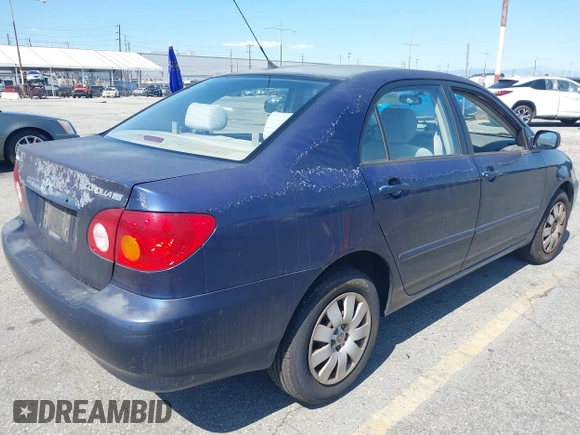 2004 Toyota Corolla CE with VIN JTDBR32E142028361, listed as a IAAI auction lot 42244966 with 135,437 mi miles and . Bid and sale history available at DreamBid. Image 4.