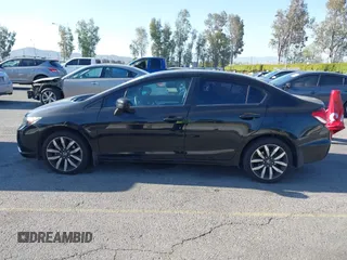 2015 Honda Civic Sedan EX-L with VIN 2HGFB2F93FH555021, listed as a IAAI auction lot 41904781 with 151,982 mi miles. Bid and sale history available at carsss.com. Image 15.