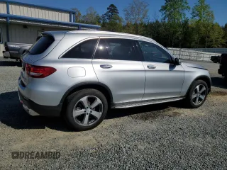 2016 Mercedes-Benz GLC with VIN WDC0G4KB7GF088113, listed as a Copart auction lot 52538335 with 130,006 mi miles and Salvage Title. Bid and sale history available at carsss.com. Image 3.
