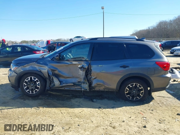 2019 Nissan Pathfinder SL with VIN 5N1DR2MN1KC632477, listed as a IAAI auction lot 41380902 with 81,849 mi miles and . Bid and sale history available at DreamBid. Image 14.