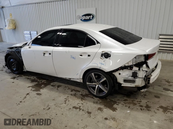 2020 Lexus IS 300 with VIN JTHD81F28L5042656, listed as a Copart auction lot 57876525 with 78,868 mi miles and Salvage title. Bid and sale history available at DreamBid. Image 2.