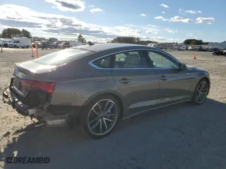 2024 Audi A5 Sportback S line Premium Plus with VIN WAUFACF51RA065603, listed as a Copart auction lot 79283664 with 6,880 mi miles and Salvage Title. Bid and sale history available at carsss.com. Image 3.