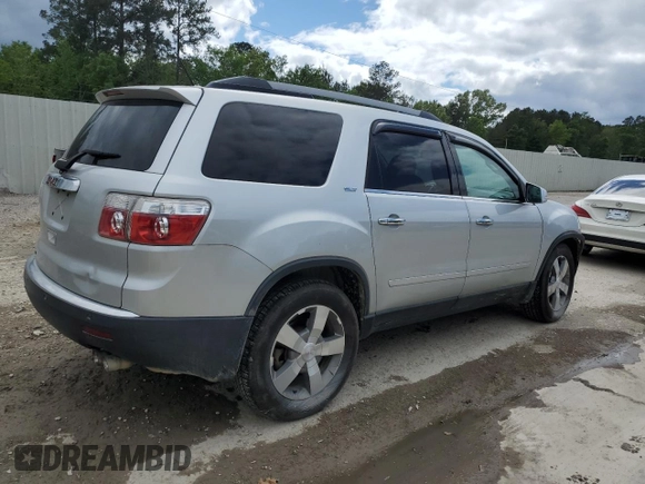2012 GMC Acadia SLT1 z VIN 1GKKRREDXCJ109003, wystawiony jako Copart lot #52109105 z przebiegiem 200 482 mil mil oraz Szkoda całkowita • Salvage title. Historia ofert i sprzedaży dostępna na DreamBid. Obrazek 3.