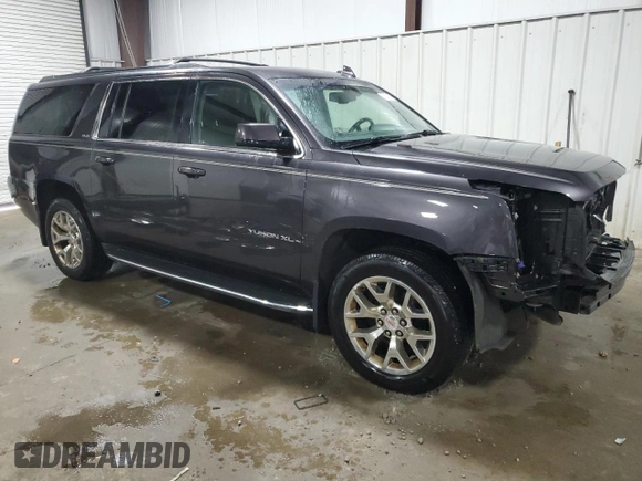 2016 GMC Yukon XL SLE with VIN 1GKS2FKC5GR335830, listed as a Copart auction lot 71294384 with 85,092 mi miles and Salvage Title. Bid and sale history available at carsss.com. Image 4.