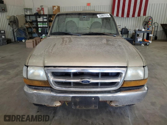 2000 Ford Ranger XL with VIN 1FTYR14V6YPB50394, listed as a Copart auction lot 52867215 with 220,325 mi miles and Clean Title. Bid and sale history available at DreamBid. Image 5.