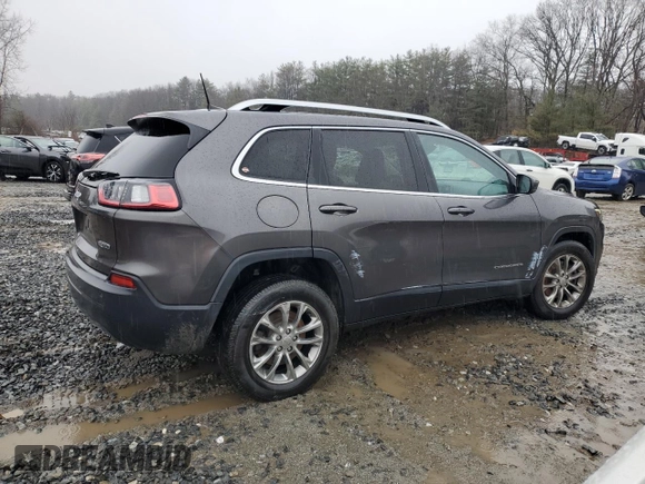 2020 Jeep Cherokee Latitude Plus with VIN 1C4PJMLB2LD539622, listed as a Copart auction lot 49090255 with 73,023 mi miles and Salvage Title. Bid and sale history available at DreamBid. Image 3.