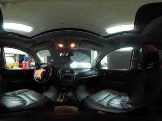 2015 Buick Enclave Leather with VIN 5GAKVBKD0FJ317593, listed as a IAAI auction lot 41510185 with 124,647 mi miles and . Bid and sale history available at carsss.com. Image 18.