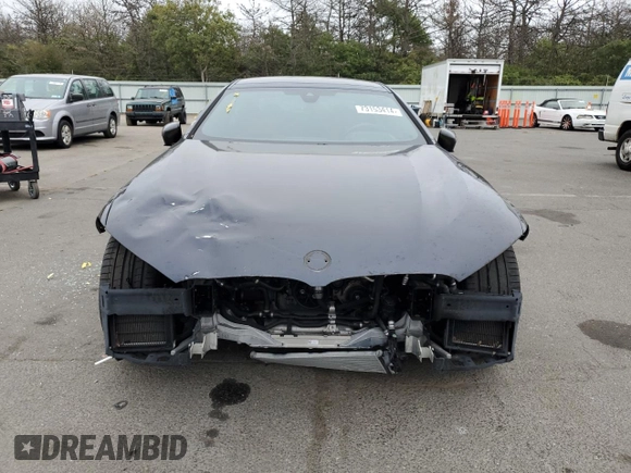 2020 BMW 8 Series M850i with VIN WBAGV8C04LCE45015, listed as a Copart auction lot 73153414 with 25,190 mi miles and Salvage title. Bid and sale history available at DreamBid. Image 5.