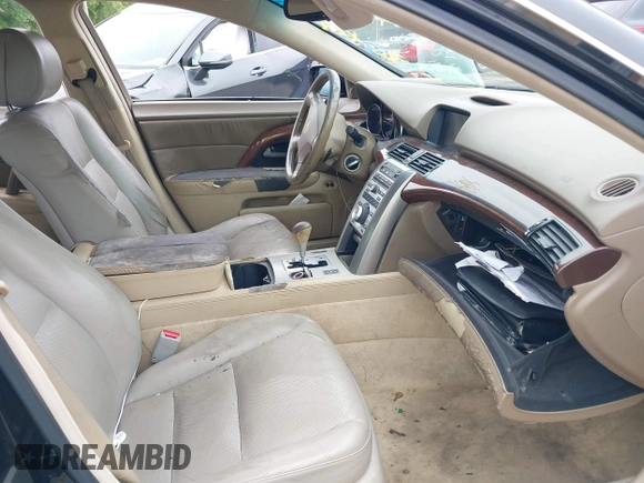 2005 Acura RL with VIN JH4KB16555C015724, listed as a IAAI auction lot 42634598 with 241,510 mi miles and . Bid and sale history available at DreamBid. Image 5.