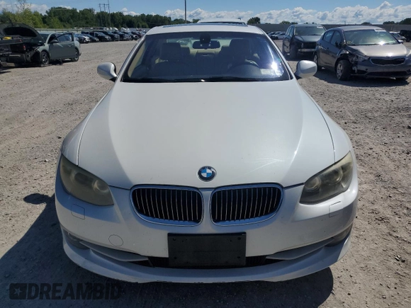 2011 BMW 3 Series 328i xDrive with VIN WBAKF3C54BE567265, listed as a Copart auction lot 65961145 with 110,521 mi miles and Salvage title. Bid and sale history available at DreamBid. Image 5.