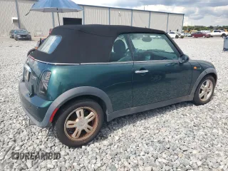 2007 MINI Convertible with VIN WMWRF335X7TG16568, listed as a Copart auction lot 66146885 with 97,502 mi miles and Clean title. Bid and sale history available at DreamBid. Image 3.