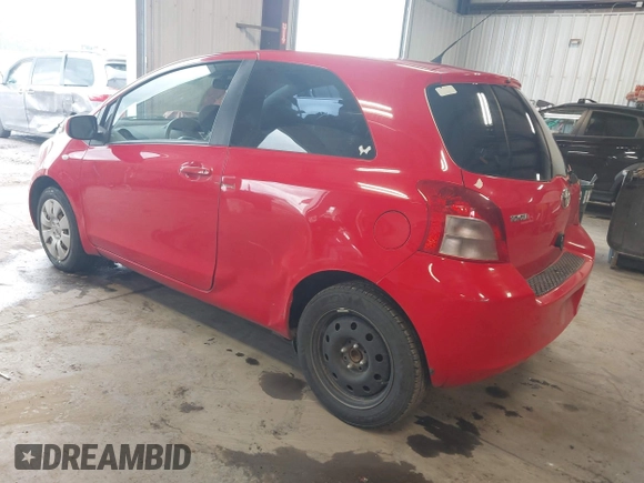 2007 Toyota Yaris with VIN JTDJT903X75112327, listed as a IAAI auction lot 41916243 with 182,110 mi miles. Bid and sale history available at carsss.com. Image 3.