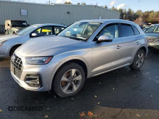 2022 Audi Q5 Premium Plus z VIN WA1BBAFY3N2131211, wystawiony jako Copart lot #87074674 z przebiegiem Nie podano mil oraz Szkoda całkowita • Salvage title. Historia ofert i sprzedaży dostępna na DreamBid. Obrazek 1.
