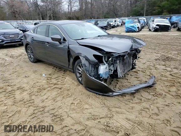 2021 Mazda 6 Sport with VIN JM1GL1UM1M1608795, listed as a Copart auction lot 85858734 with 98,198 mi miles and Salvage Title. Bid and sale history available at carsss.com. Image 10.