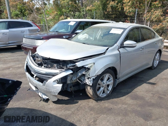 2014 Nissan Altima 2.5 S with VIN 1N4AL3AP1EC418216, listed as a IAAI auction lot 41935561 with 124,488 mi miles. Bid and sale history available at carsss.com. Image 2.