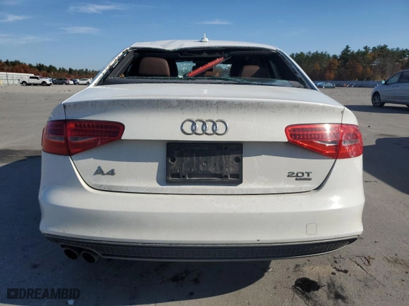 2014 Audi A4 Premium with VIN WAUDFAFL8EN024951, listed as a Copart auction lot 77519524 with 141,461 mi miles and Salvage Title. Bid and sale history available at carsss.com. Image 6.