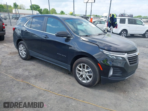 2023 Chevrolet Equinox LT with VIN 3GNAXUEG5PL244891, listed as a IAAI auction lot 42008892 with 112,745 mi miles and . Bid and sale history available at DreamBid. Image 1.