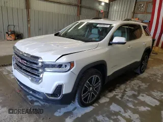 2020 GMC Acadia SLT z VIN 1GKKNULS1LZ151707, wystawiony jako Copart lot #48545845 z przebiegiem 63 419 mil mil oraz Szkoda całkowita • Salvage title. Historia ofert i sprzedaży dostępna na DreamBid. Obrazek 1.
