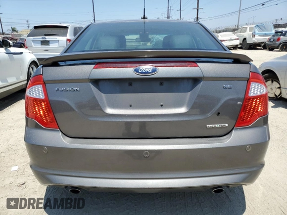 2012 Ford Fusion SE with VIN 3FAHP0HG7CR181740, listed as a Copart auction lot 65853665 with 159,798 mi miles and Clean title. Bid and sale history available at DreamBid. Image 6.
