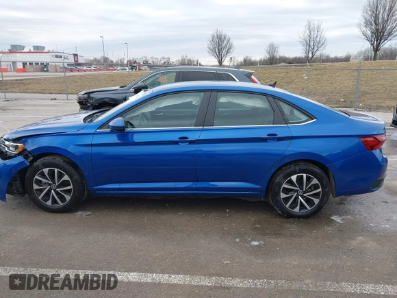 2023 Volkswagen Jetta S with VIN 3VW5M7BU0PM027528, listed as a IAAI auction lot 41526397 with 10,632 mi miles and . Bid and sale history available at DreamBid. Image 14.