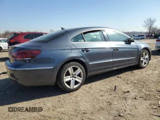 2014 Volkswagen CC R-Line with VIN WVWBP7ANXEE539159, listed as a Copart auction lot 48655055 with 98,128 mi miles and Clean Title. Bid and sale history available at carsss.com. Image 3.