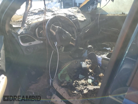 2014 Dodge Journey SE with VIN 3C4PDCAB2ET227916, listed as a Copart auction lot 52492955 with Not provided miles and Salvage title. Bid and sale history available at DreamBid. Image 8.