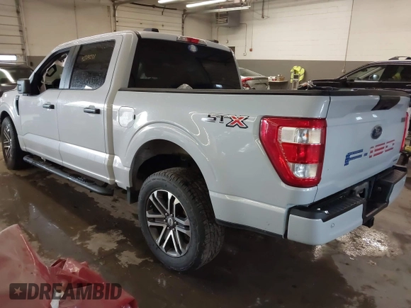 2021 Ford F-150 XL with VIN 1FTEW1CP9MKE41204, listed as a IAAI auction lot 42314231 with 59,959 mi miles and . Bid and sale history available at DreamBid. Image 3.