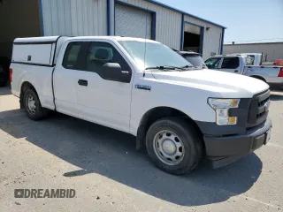 2017 Ford F-150 XL with VIN 1FTEX1C87HKE38751, listed as a Copart auction lot 52133645 with 169,510 mi miles and Clean Title. Bid and sale history available at carsss.com. Image 4.