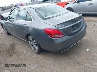 2017 Mercedes-Benz C 300 with VIN 55SWF4JB3HU208465, listed as a IAAI auction lot 42129983 with 123,710 mi miles and . Bid and sale history available at DreamBid. Image 3.