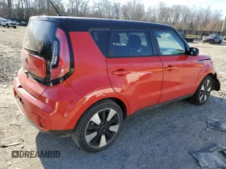 2019 Kia Soul + with VIN KNDJP3A5XK7656664, listed as a Copart auction lot 47354095 with 34,849 mi miles and Salvage Title. Bid and sale history available at DreamBid. Image 3.