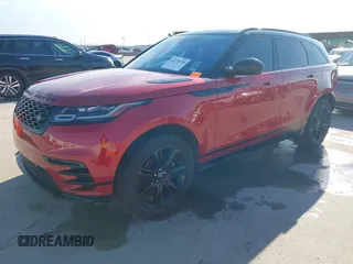 2018 Land Rover Range Rover Velar R-Dynamic SE z VIN SALYL2RN2JA764361, wystawiony jako IAAI lot #41278354 z przebiegiem 82 408 mil mil oraz . Historia ofert i sprzedaży dostępna na DreamBid. Obrazek 2.
