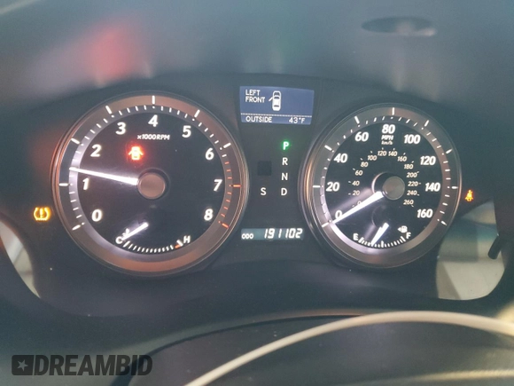2010 Lexus ES 330 with VIN JTHBK1EG3A2343243, listed as a Copart auction lot 45902145 with 191,102 mi miles and Salvage Title. Bid and sale history available at DreamBid. Image 9.