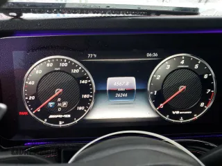 2021 Mercedes-Benz G 63 AMG z VIN W1NYC7HJXMX368367, wystawiony jako Copart lot #74120404 z przebiegiem 26 246 mil mil oraz Szkoda całkowita • Salvage title. Historia ofert i sprzedaży dostępna na DreamBid. Obrazek 9.