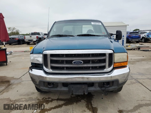 2001 Ford Super Duty F-250 XL with VIN 1FTNW20F91EA13290, listed as a Copart auction lot 72822394 with 273,325 mi miles and Clean Title. Bid and sale history available at carsss.com. Image 5.