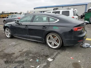 2018 Audi A5 Sportback Premium Plus with VIN WAUENCF53JA060424, listed as a Copart auction lot 40566934 with 60,963 mi miles. Bid and sale history available at carsss.com. Image 2.