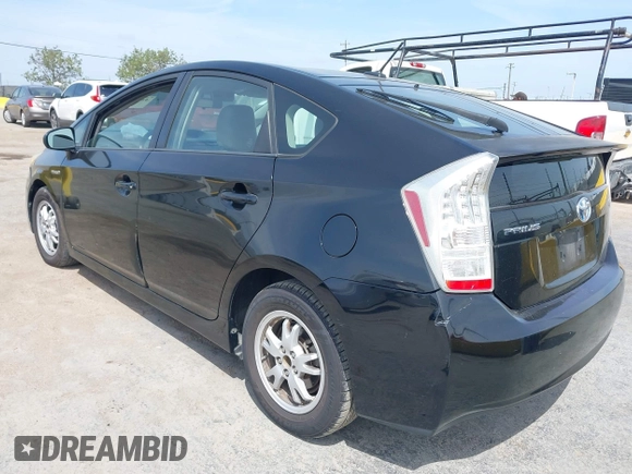 2010 Toyota Prius II with VIN JTDKN3DU1A0208043, listed as a IAAI auction lot 42127145 with 267,194 mi miles. Bid and sale history available at carsss.com. Image 3.