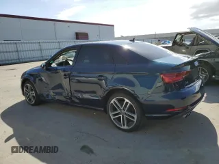 2020 Audi A3 Sedan Premium with VIN WAUAUGFF7LA102503, listed as a Copart auction lot 45113014 with 27,757 mi miles and Salvage Title. Bid and sale history available at carsss.com. Image 2.