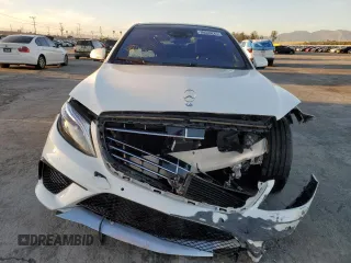 2016 Mercedes-Benz S-Class AMG S 63 with VIN WDDUG7JB2GA237685, listed as a Copart auction lot 36030283 with 0 mi miles. Bid and sale history available at carsss.com. Image 5.