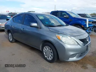 2012 Nissan Versa S with VIN 3N1CN7AP4CL848377, listed as a IAAI auction lot 42634322 with 73,126 mi miles and . Bid and sale history available at DreamBid. Image 1.