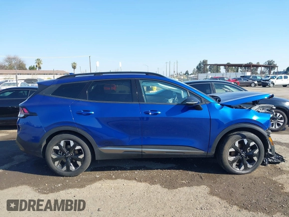 2023 Kia Sportage X-Line with VIN 5XYK6CAFXPG015749, listed as a IAAI auction lot 41455020 with 36,854 mi miles. Bid and sale history available at carsss.com. Image 13.