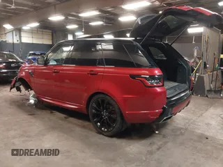 2022 Land Rover Range Rover Sport HST with VIN SALWS2RU5NA220721, listed as a IAAI auction lot 41643786 with 28,165 mi miles and . Bid and sale history available at DreamBid. Image 3.