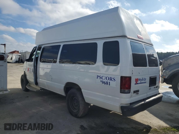 2012 Ford Econoline Cargo Super Duty Commercial with VIN 1FTSS3EL4CDB14670, listed as a Copart auction lot 85255024 with Not provided miles and Clean title. Bid and sale history available at DreamBid. Image 2.