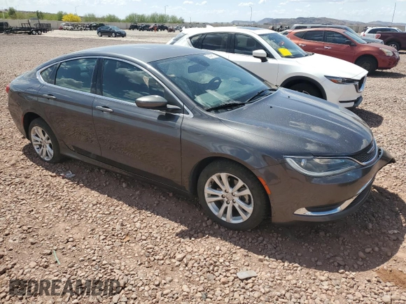 2015 Chrysler 200 Limited with VIN 1C3CCCAB6FN653373, listed as a Copart auction lot 51637675 with 191,098 mi miles and Salvage Title. Bid and sale history available at DreamBid. Image 4.