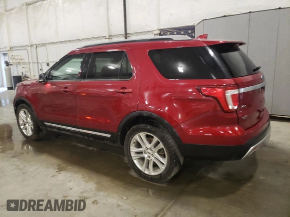 2016 Ford Explorer XLT with VIN 1FM5K8D81GGC40816, listed as a Copart auction lot 56050405 with 106,324 mi miles and Salvage Title. Bid and sale history available at DreamBid. Image 2.
