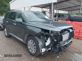 2025 Hyundai Palisade SEL z VIN KM8R24GE9SU833264, wystawiony jako IAAI lot #42204390 z przebiegiem 19 015 mil mil oraz . Historia ofert i sprzedaży dostępna na DreamBid. Obrazek 1.